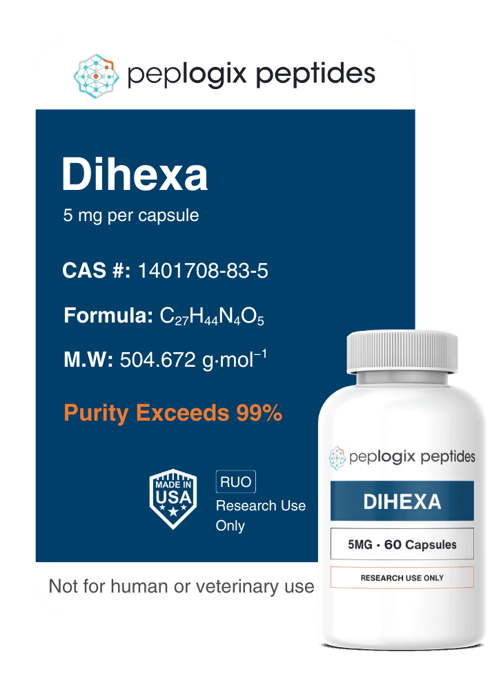 Dihexa Capsules - 5mg